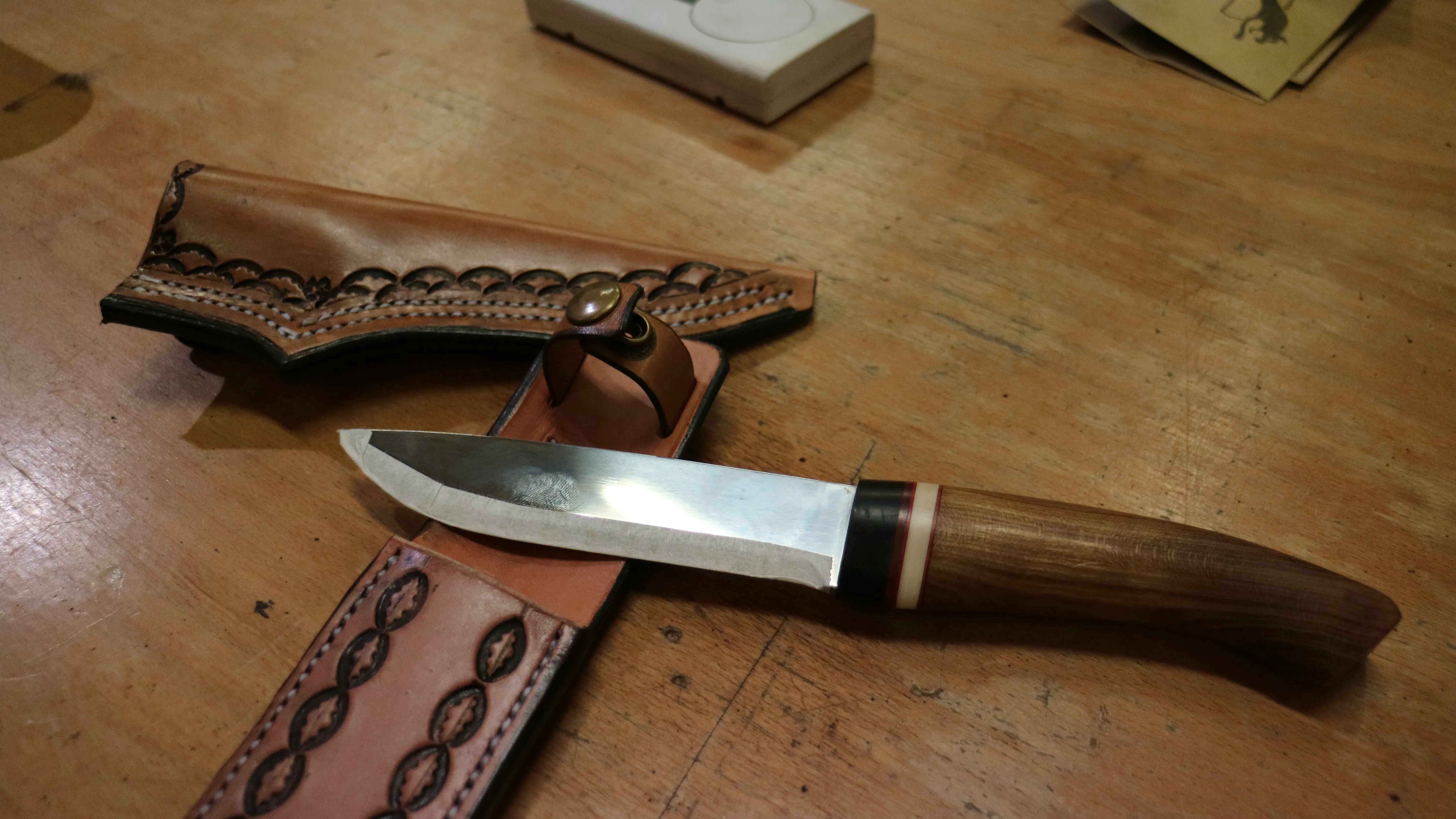 Prova på knivtillverkning